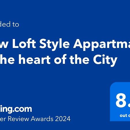 New Loft Style Appartman In The Heart Of The City Budapešť Exteriér fotografie